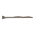 Buildright Deck Screw, #8 x 3 in, Steel, Flat Head, Square Drive, 450 PK 09241